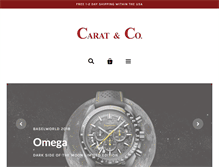 Tablet Screenshot of caratco.com